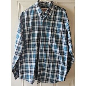 wrangler rugged wear mens medium shirt